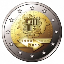 images/productimages/small/Andorra 2 euro 2015 douane 2.jpg